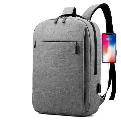 תיק גב מעוצב קנבס חסין לשריטות - Extensible