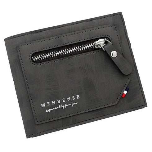 ארנק אופנתי עם רוכסן לגבר - MENBENSE