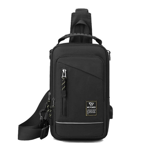 תיק כתף לגבר עמיד נגד גניבות - WE