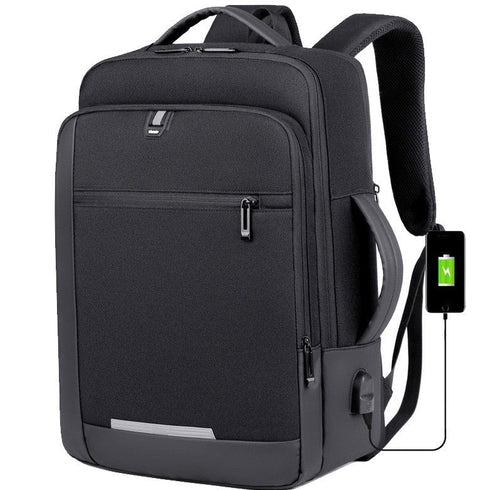 תיק גב אופנתי מתרחב חסין למים ושריטות - Opdoz