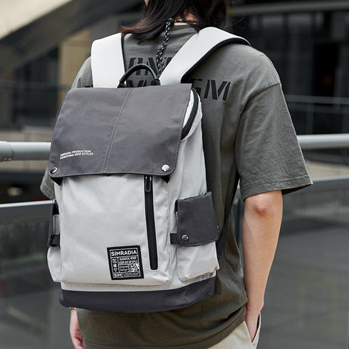 תיק גב אופנתי אוקספורד חסין למים ושריטות - SIMRADIA