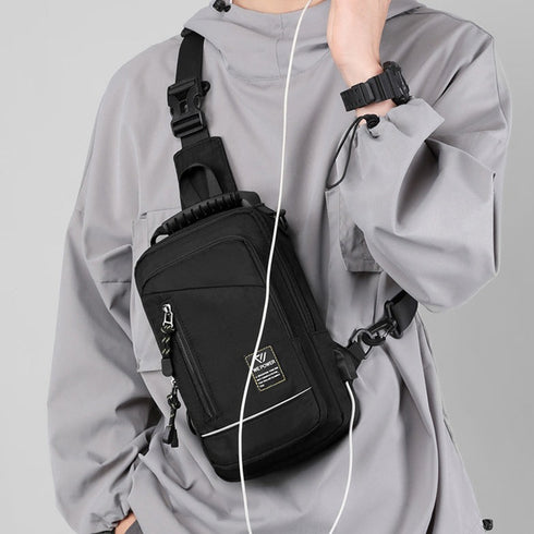 תיק כתף לגבר עמיד נגד גניבות - WE