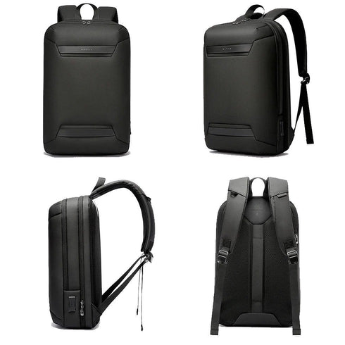 תיק גב לגבר למחשב נייד נגד מים עם טעינה - Bange