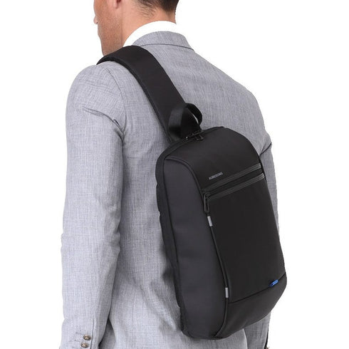 תיק כתף לגבר חסין למים עם טעינה - kingsons