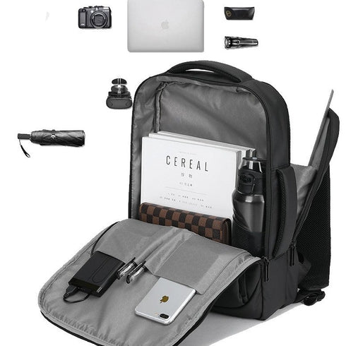 תיק גב מעוצב עם טעינה חסין למים - VORMOR