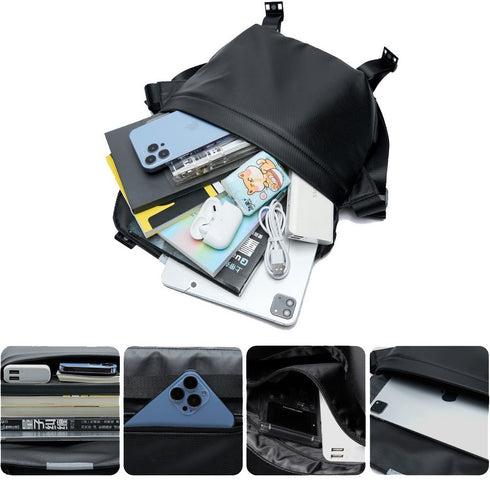 תיק כתף לגבר עמיד למים ושריטות - Fenruien