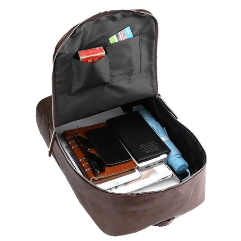 תיק גב עור איכותי עמיד נגד מים - MILA