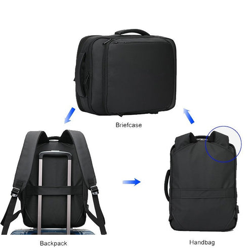 תיק גב מעוצב עם טעינה חסין למים - VORMOR