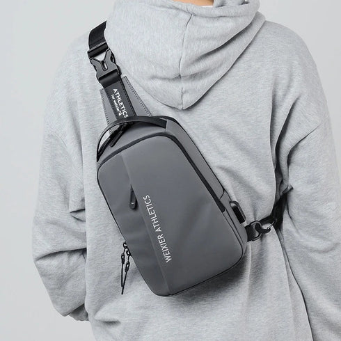 תיק כתף אופנתי עמיד נגד מים ושריטות - ATHLETICS