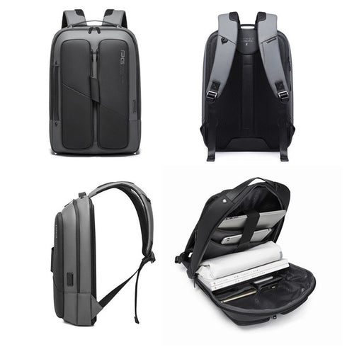 תיק גב איכותי למחשב נייד חסין לגניבות ושריטות - BANGE