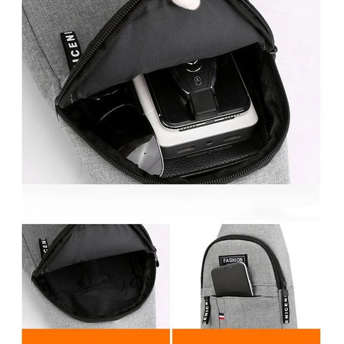 תיק כתף לגבר עמיד לשריטות - Fashion