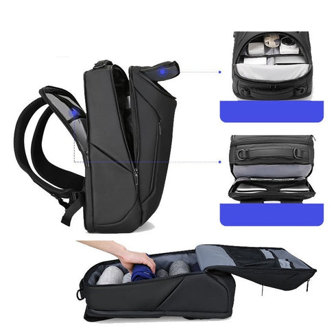 תיק גב לגבר למחשב נייד חסין למים - Mark ryden