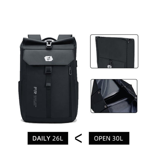 תיק גב גדול מעוצב עמיד למים - Fenruien