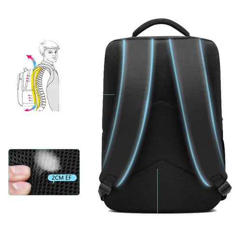 תיק גב גדול למחשב נייד אוקספורד - EURCOOL