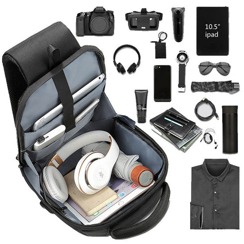 תיק כתף לגבר עמיד למים עם טעינה - Eurcool