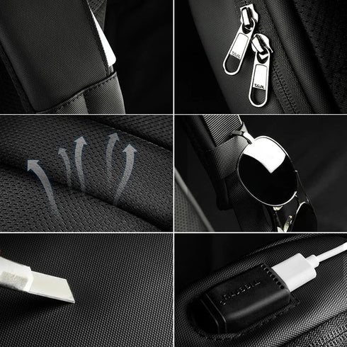 תיק כתף יומיומי לגבר חסין למים - Tigernu