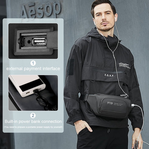 פאוצ' איכותי עמיד נגד מים בעיצוב אלגנטי במיוחד - Fenruien