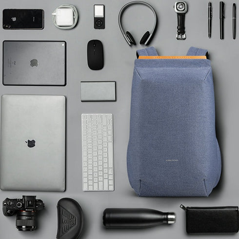 תיק גב לגבר חסין למים עם טעינה - Kingsons