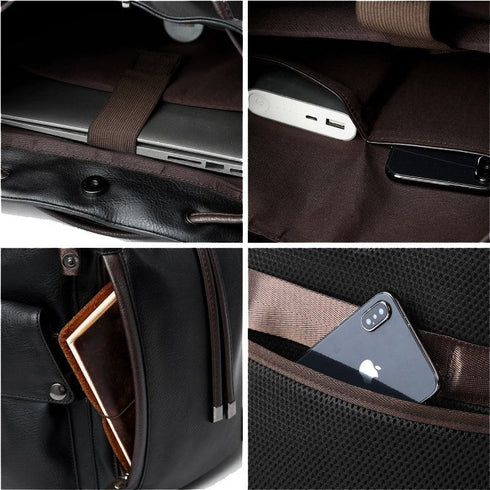 תיק גב לגבר חסין למים ושריטות - SIMRADIA