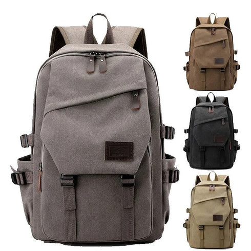 תיק גב בד לגבר נגד מים ושריטות - Olan