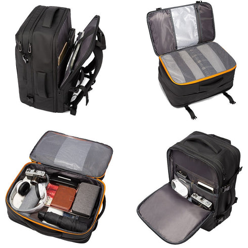 תיק גב לגבר למחשב נייד חסין למים - Bange