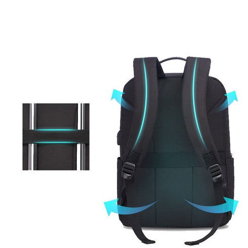 תיק גב מעוצב עם טעינה חסין למים ושריטות - OIWAS