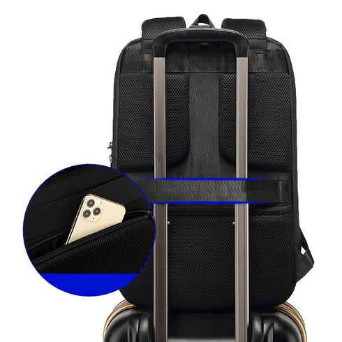 תיק גב לגבר נגד גניבות עם מנעול - SKV