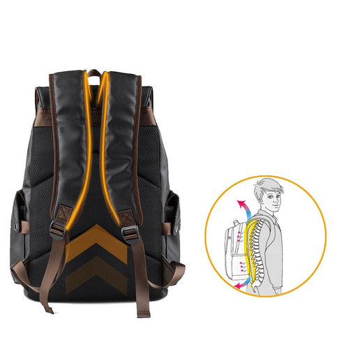 תיק גב לגבר חסין למים ושריטות - SIMRADIA