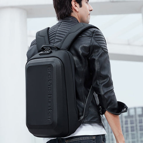 תיק גב למחשב נייד עם נעילה חסין לשריטות- ARCTIC HUNTER