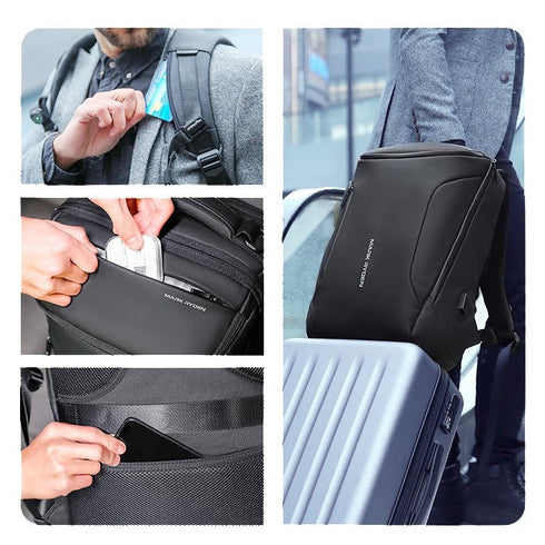 תיק גב לגבר למחשב נייד חסין למים - Mark ryden