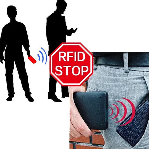 ארנק חכם עם הגנת RFID לגבר - BABORRY