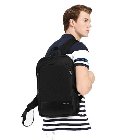 תיק עסקים אופנתי למחשב נייד נגד גניבות - BANGE