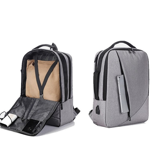 תיק עסקים למחשב נייד עם טעינה מובנית - QUVLEN