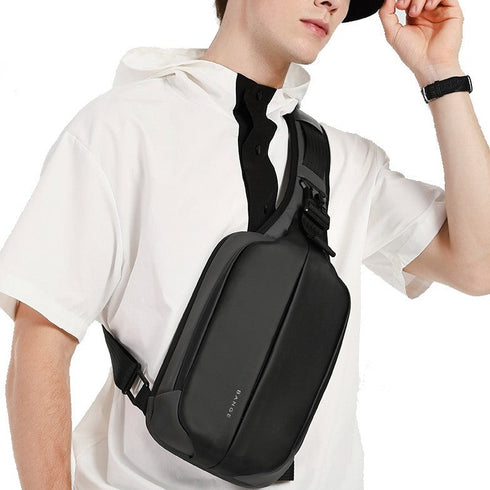 תיק כתף לגבר נגד גניבות חסין למים - Bange