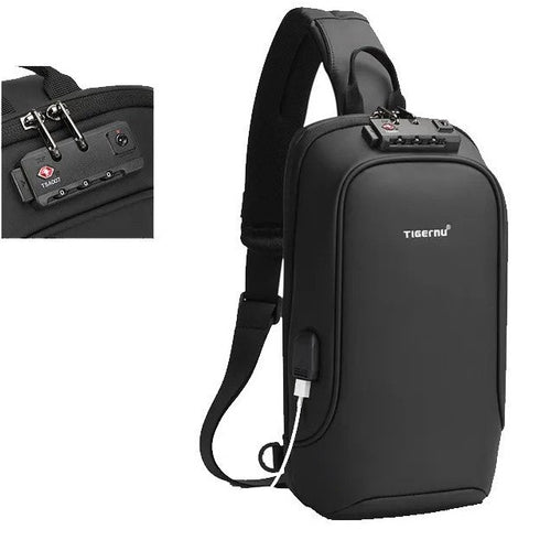 תיק כתף יומיומי לגבר חסין למים - Tigernu