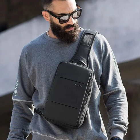 תיק כתף עסקים איכותי אלגנטי ועמיד למים - BANGE