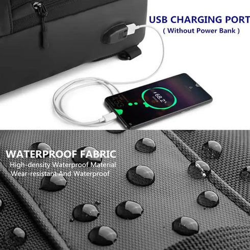 תיק כתף יוניסקס איכותי עמיד נגד מים - OZUKO