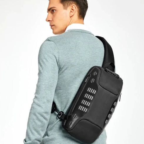 תיק כתף יוניסקס איכותי לטיולים מחזיר אור - OZUKO